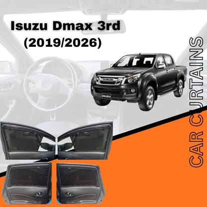 ISUZU Dmax 3rd (2019/2026) Car Curtains