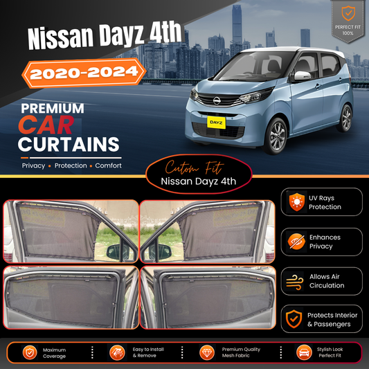 NISSAN DAYZ 4th Gen Car Curtains (2020 - 2024)