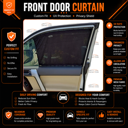 Toyota Prado J150 4th Car Curtains (2010/2023)