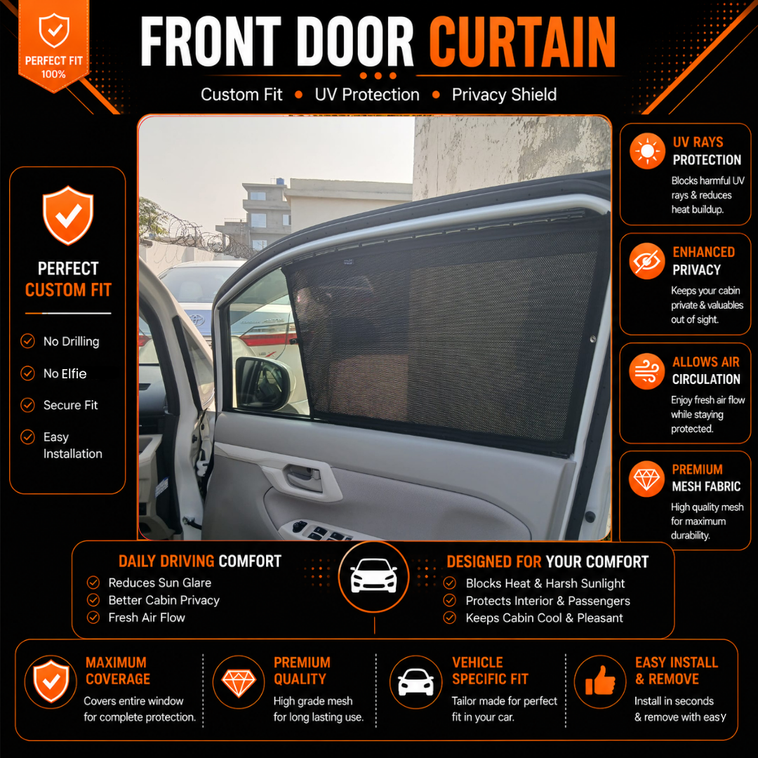 Daihatsu Move 6th Car Curtains (2014/2023)