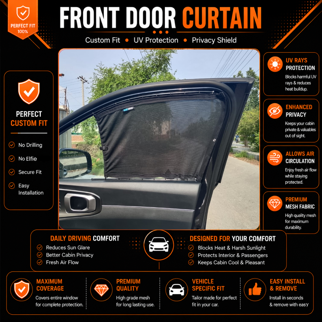 Kia Sorento 3rd Car Curtains (2021/2023)