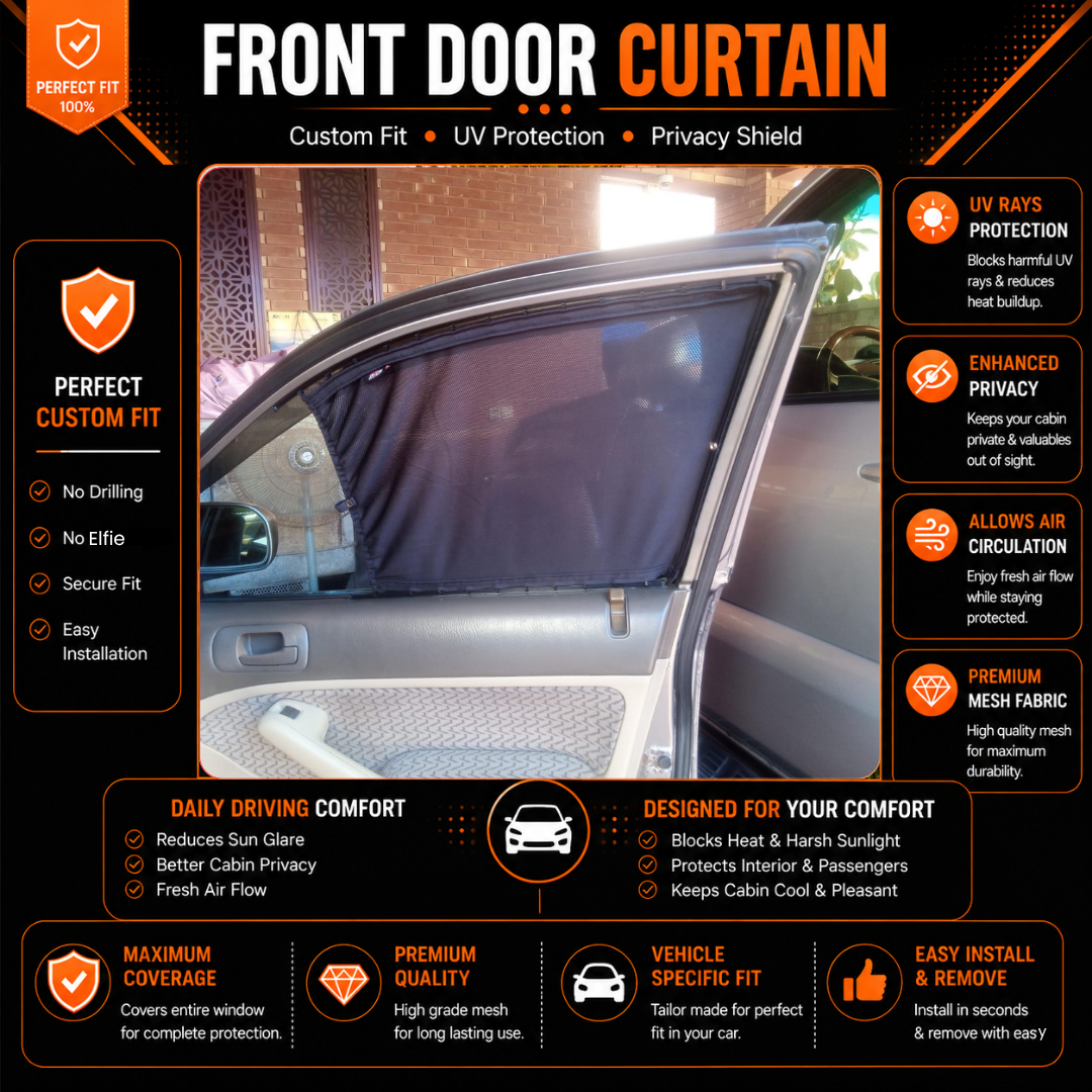 Honda Civic 7th (Eagle Eye) Car Curtains (2003/2007)
