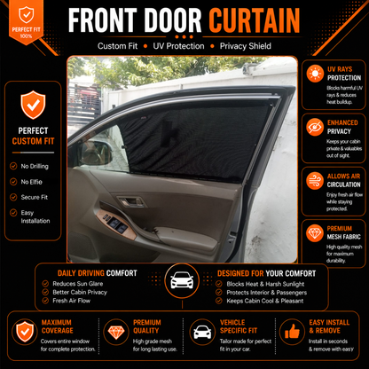 Toyota Premio 2nd Car Curtains (2009/2015)