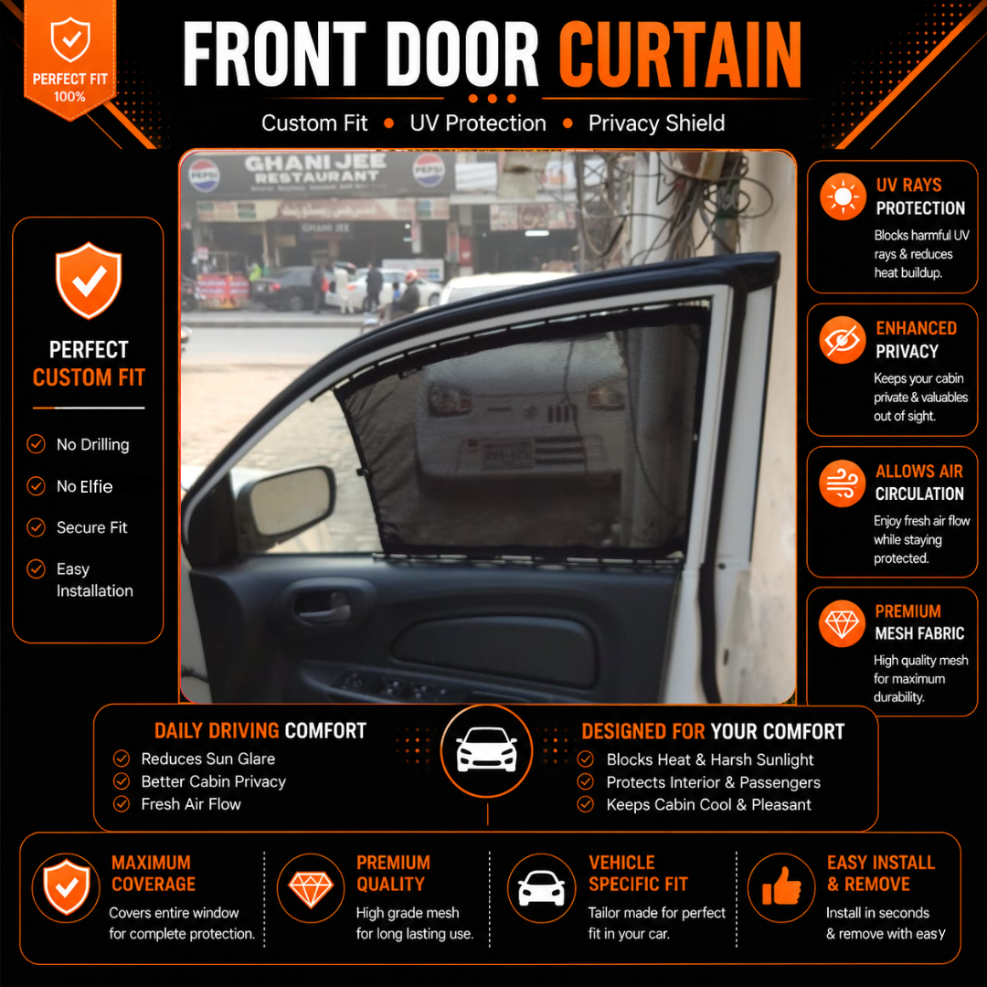 Proton Saga 3rd Car Curtains (2016/2024)