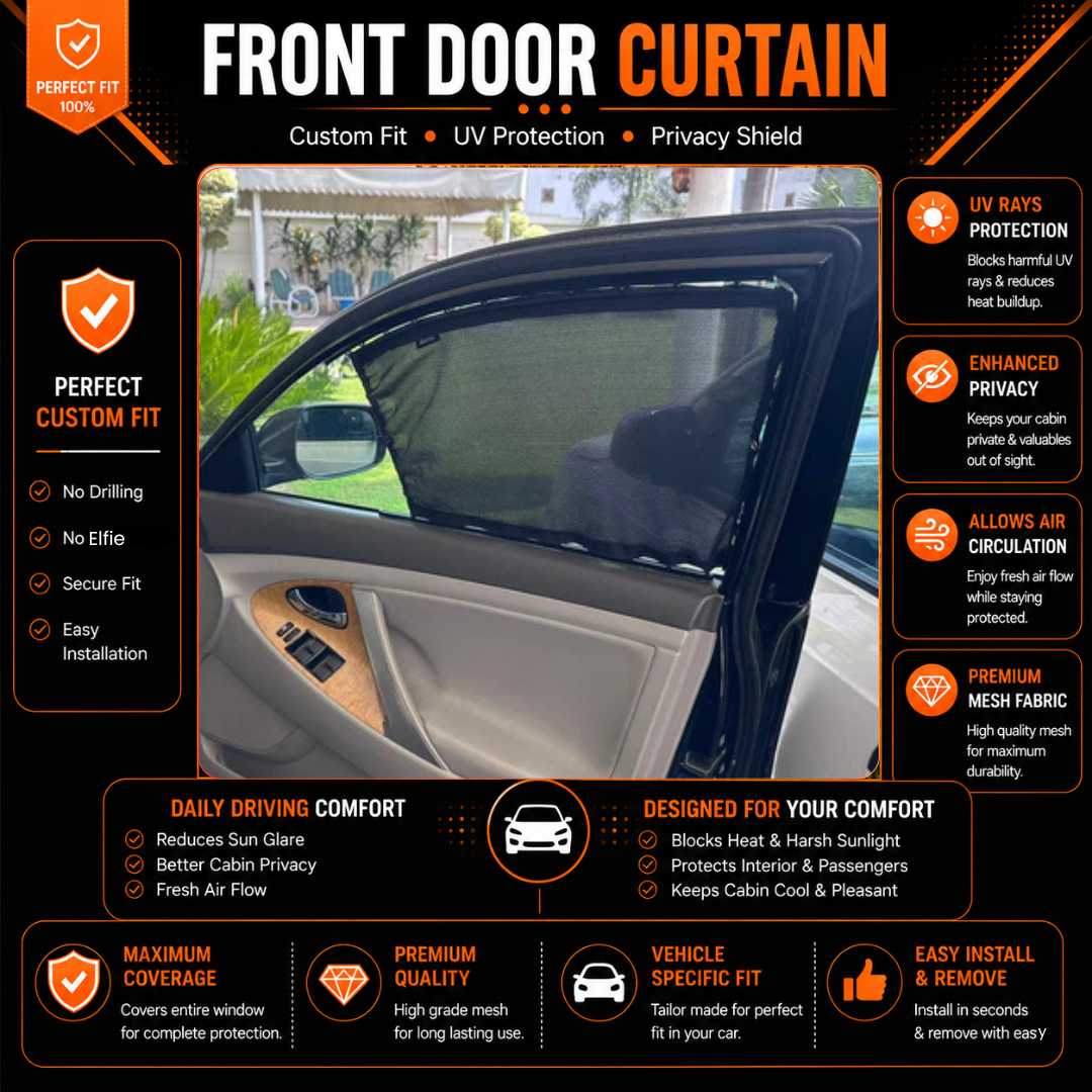 Toyota Camry Car XV 40 1st curtains (2007- 2011)