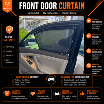Toyota Camry Car XV 40 1st curtains (2007- 2011)