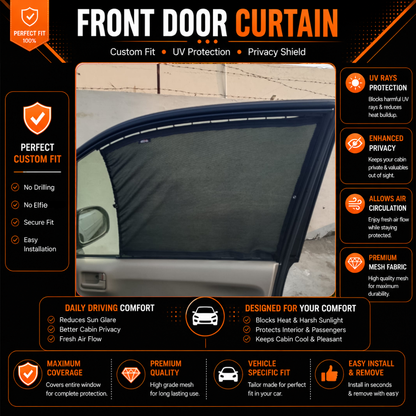 Honda Life (2008 - 2014) 5 gen Car Curtains