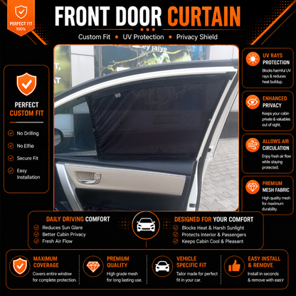 Toyota Corolla 11th Car Curtains (2014/2023)