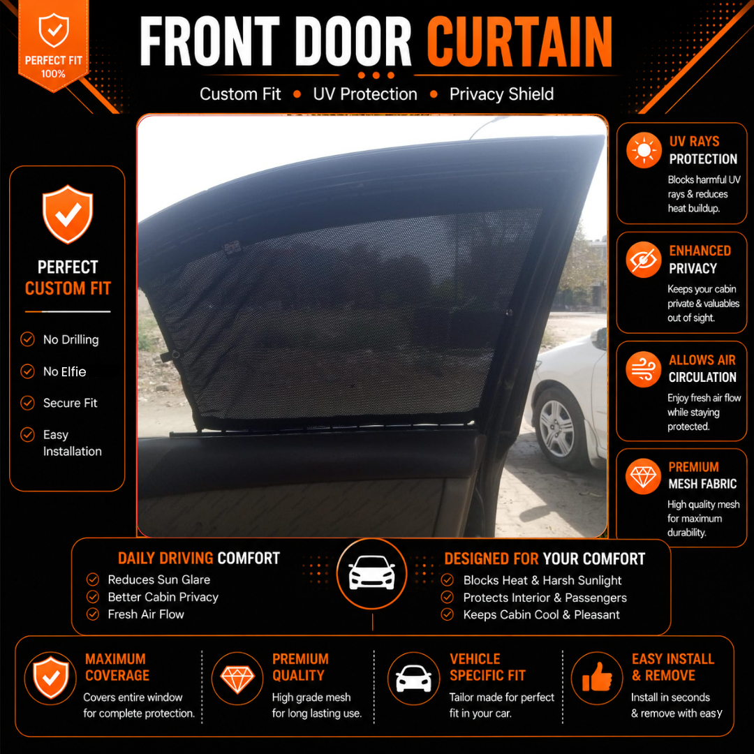 Toyota Corolla 9th Car Curtains (2003/2008)