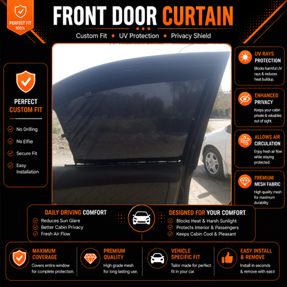 Toyota Corolla 9th Car Curtains (2003/2008)