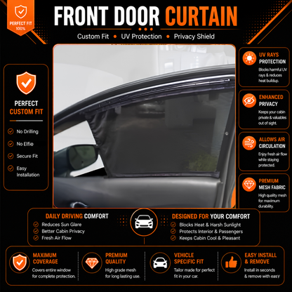 ISUZU Dmax 3rd (2019/2026) Car Curtains