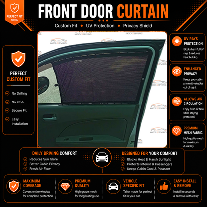 Suzuki Alto 7th Car Curtains (2009/2017)