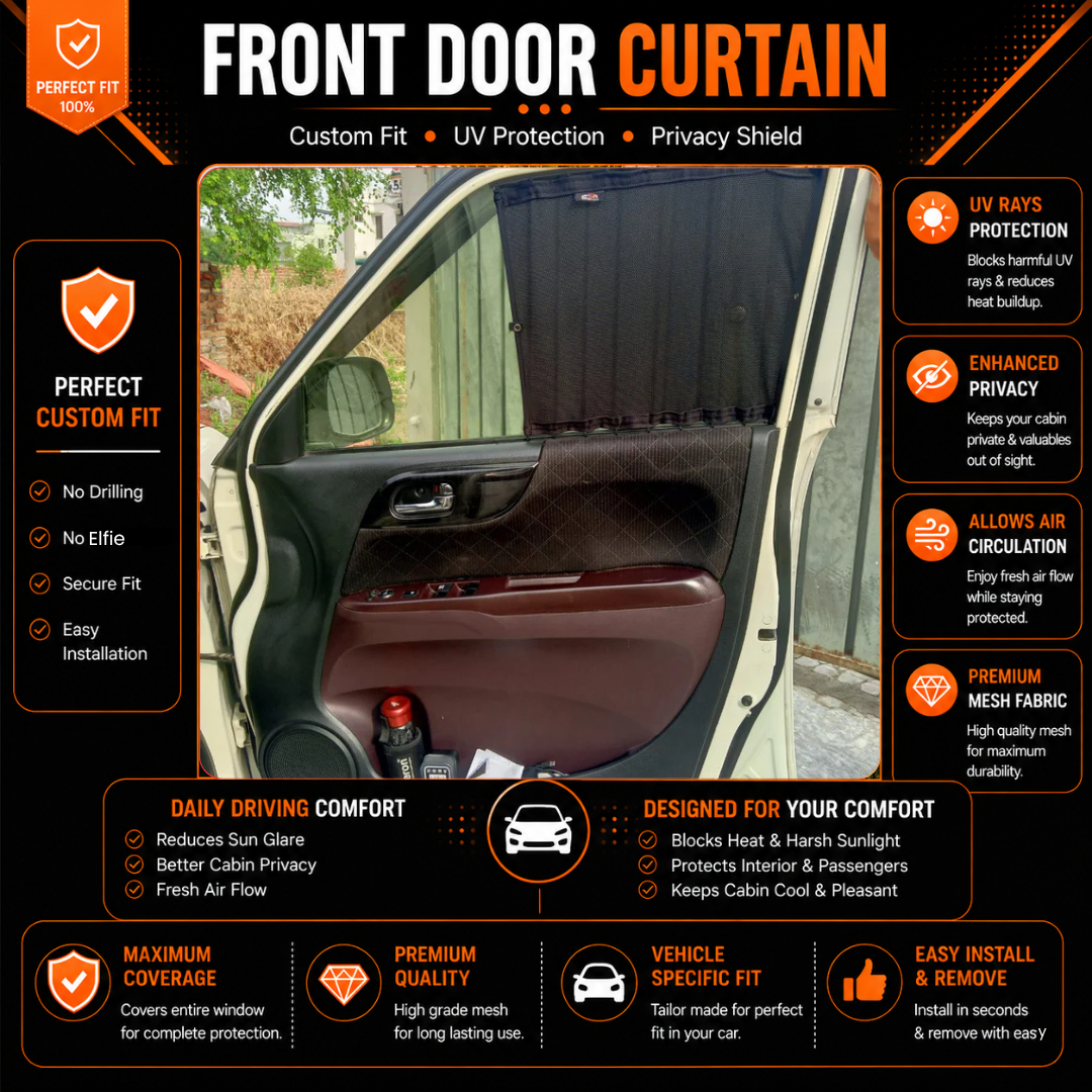 Honda N-WGN 1st Car Curtains (2013/2019)