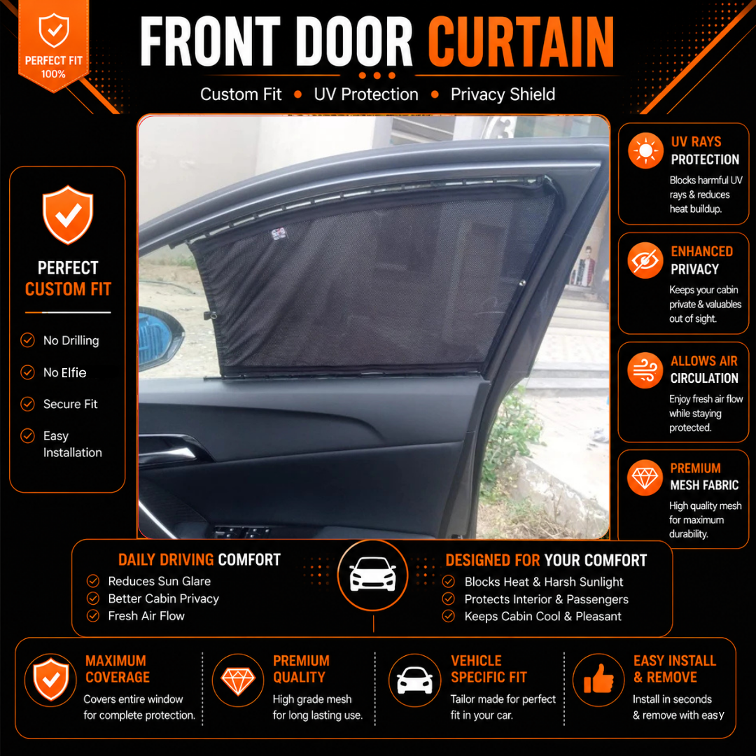 MG Mega 4 Car Curtains