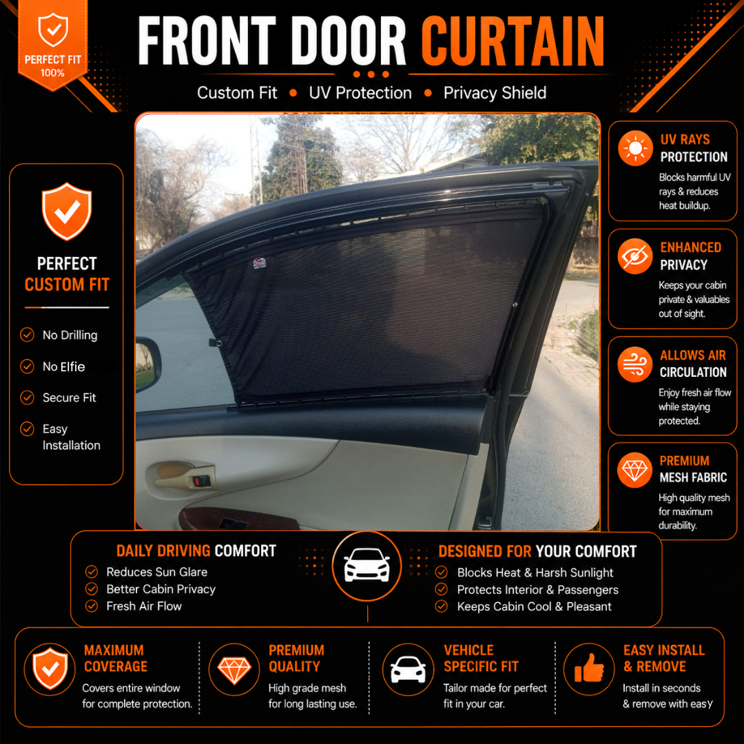 Toyota Corolla 10th Car Curtains (2009/2014)