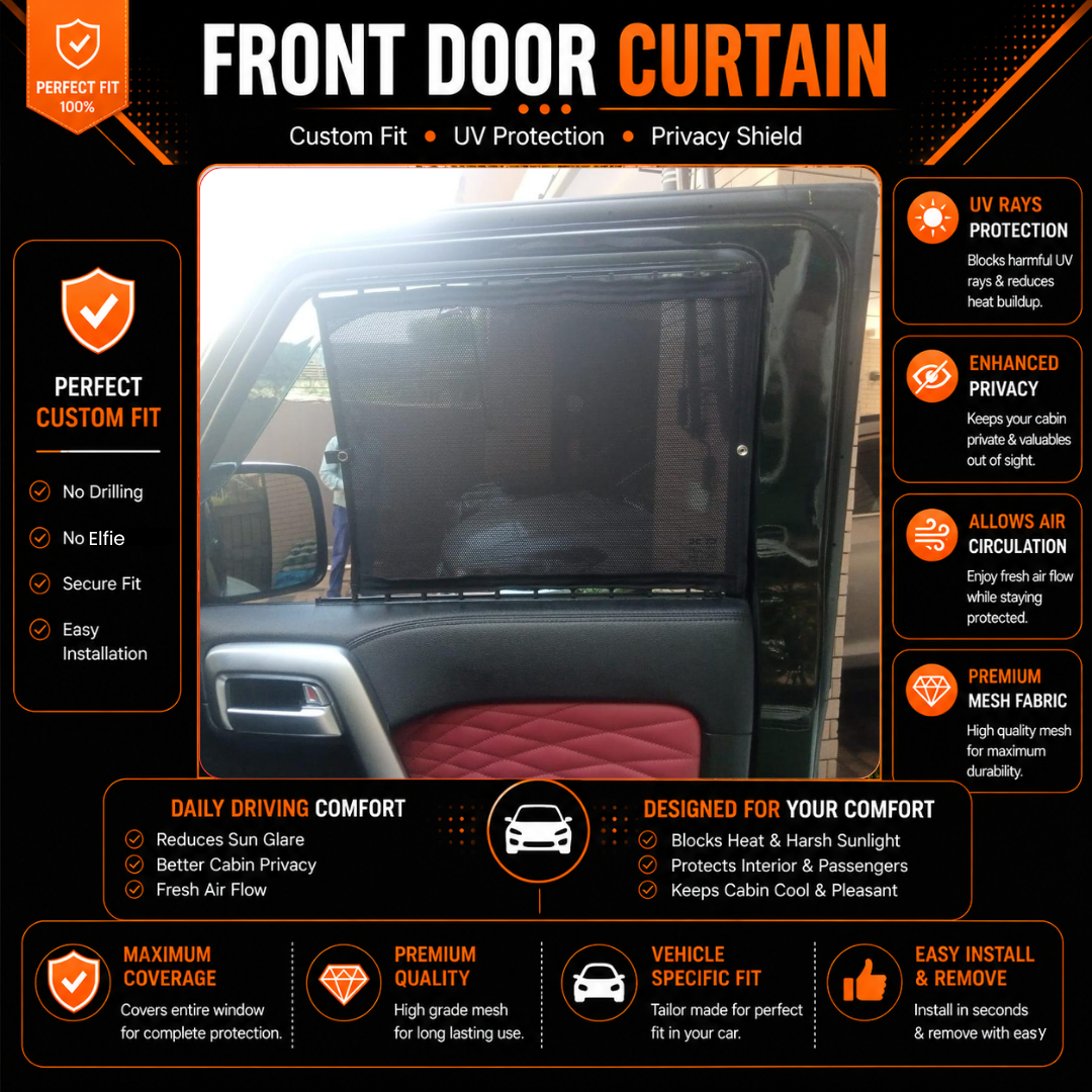 BAIC BJ40 1st Car Curtains (2022/2023)
