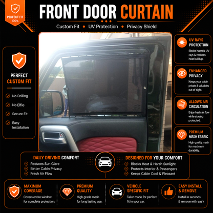 BAIC BJ40 1st Car Curtains (2022/2023)