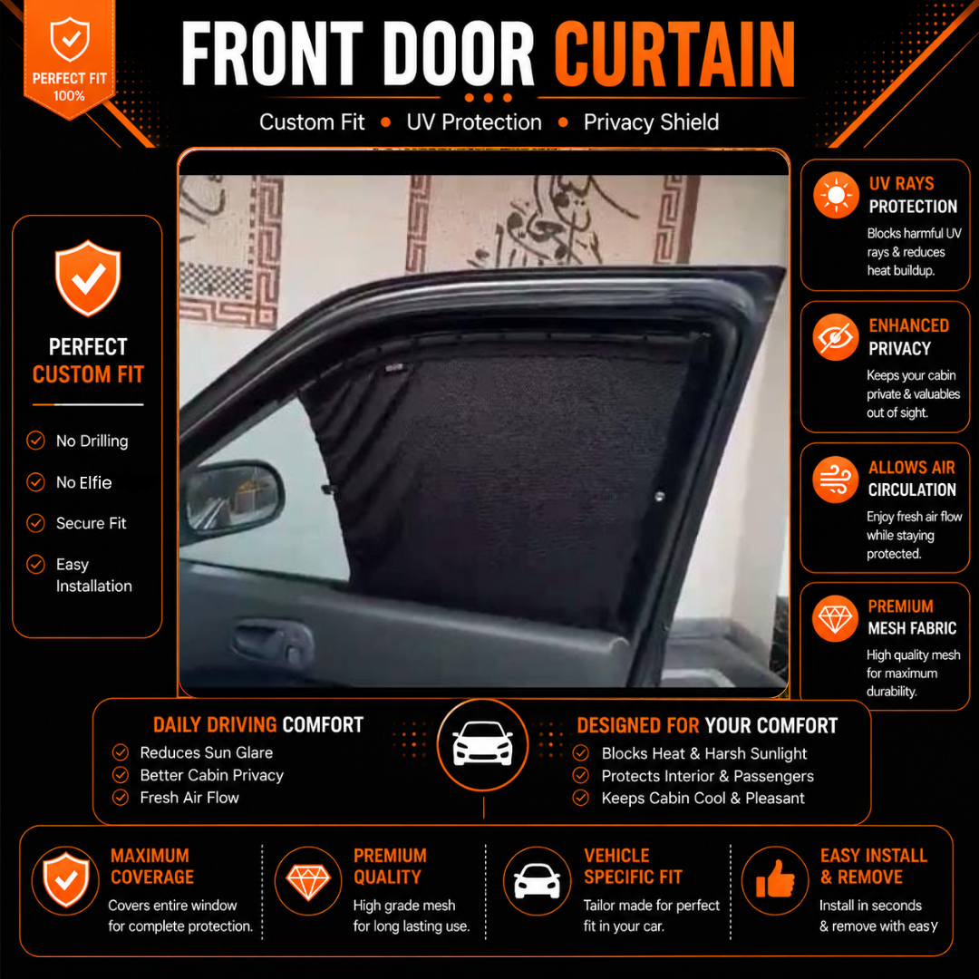 Suzuki Cultus 2nd Car Curtains (2000/2016)