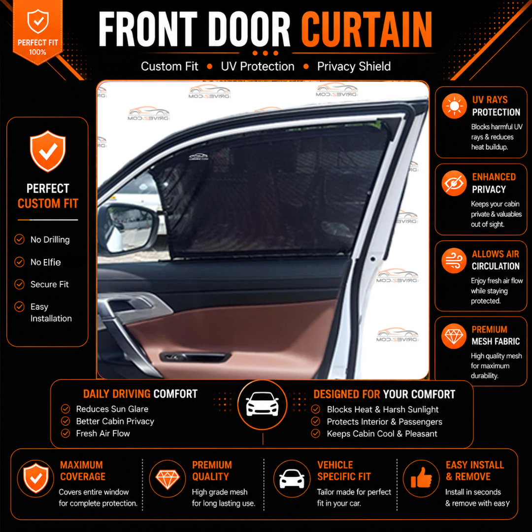 Proton X70 1st Car Curtains (2021/2023)