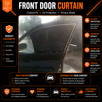 Toyota Corolla 7th Indus Car Curtains (1995 - 2002)