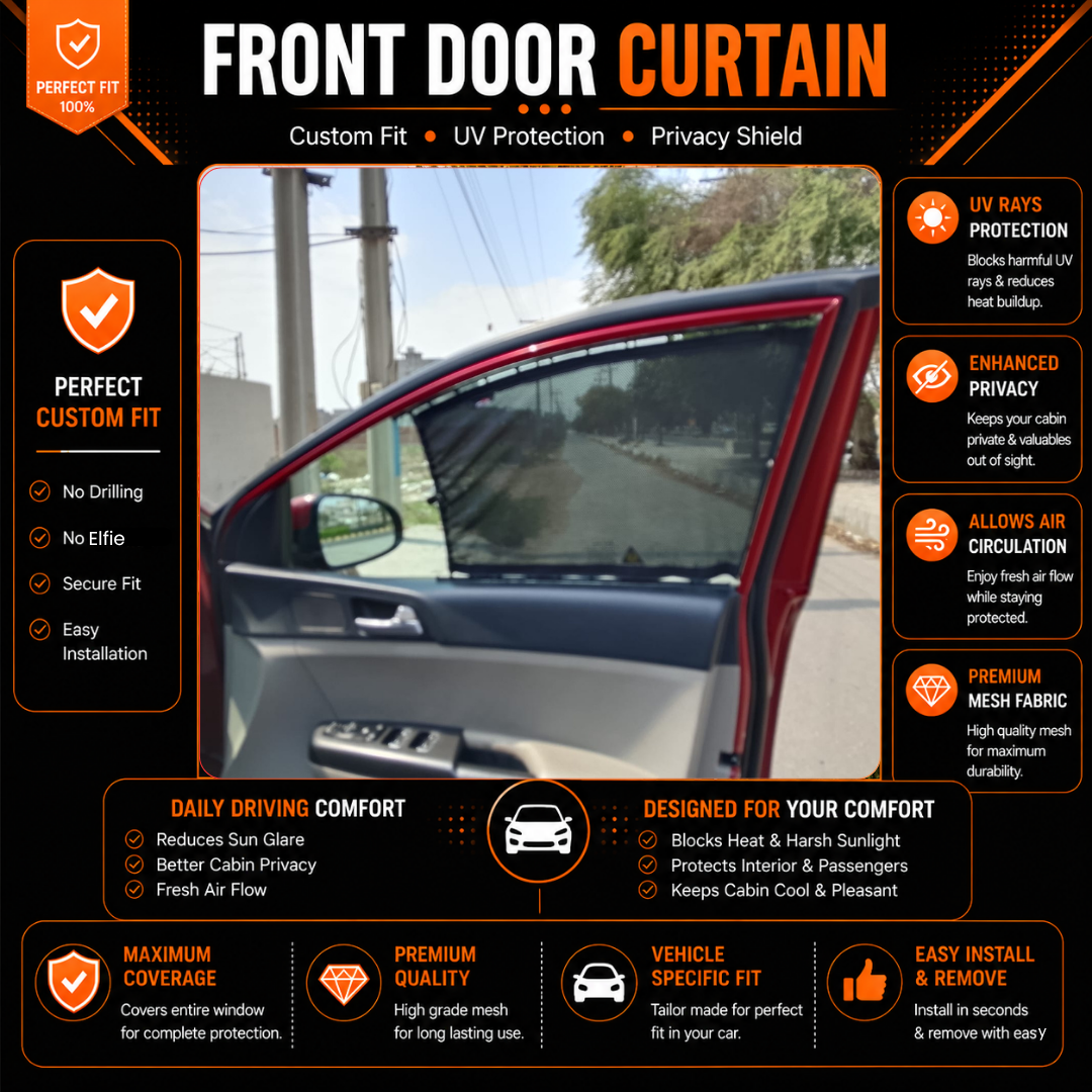 Kia Sportage 4th Car Curtains (2019/2023)