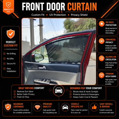 Kia Sportage 4th Car Curtains (2019/2023)