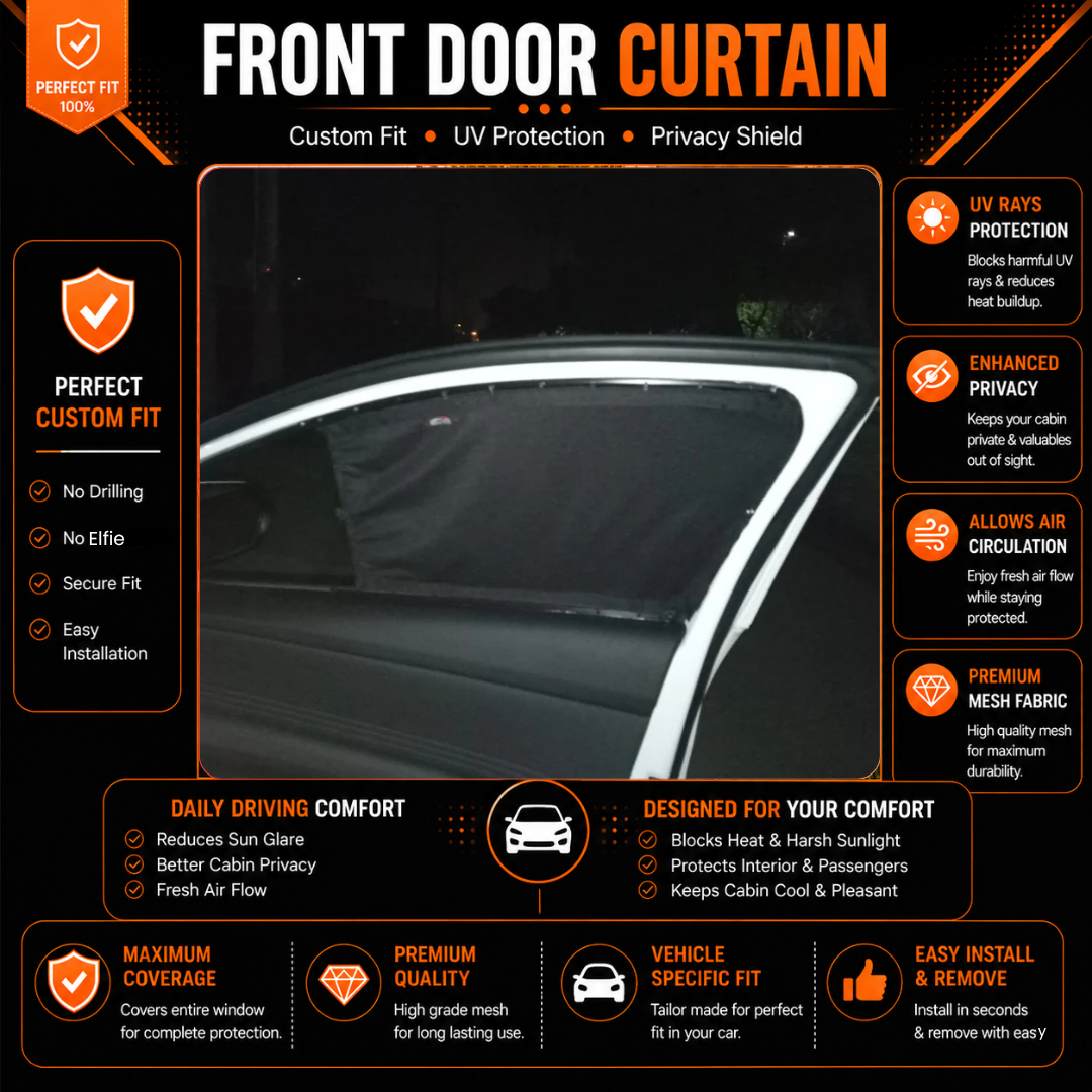 Hyundai Elantra 7th Car Curtains 2024/2025