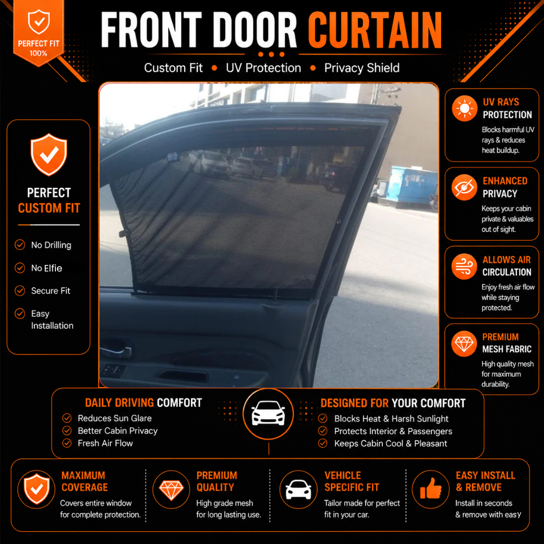 Hyundai Santro 2nd 2000 to 2005 car curtains