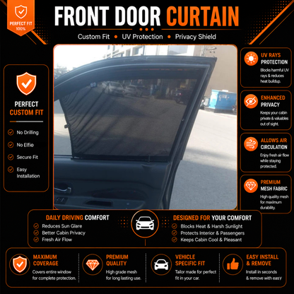 Hyundai Santro 2nd 2000 to 2005 car curtains