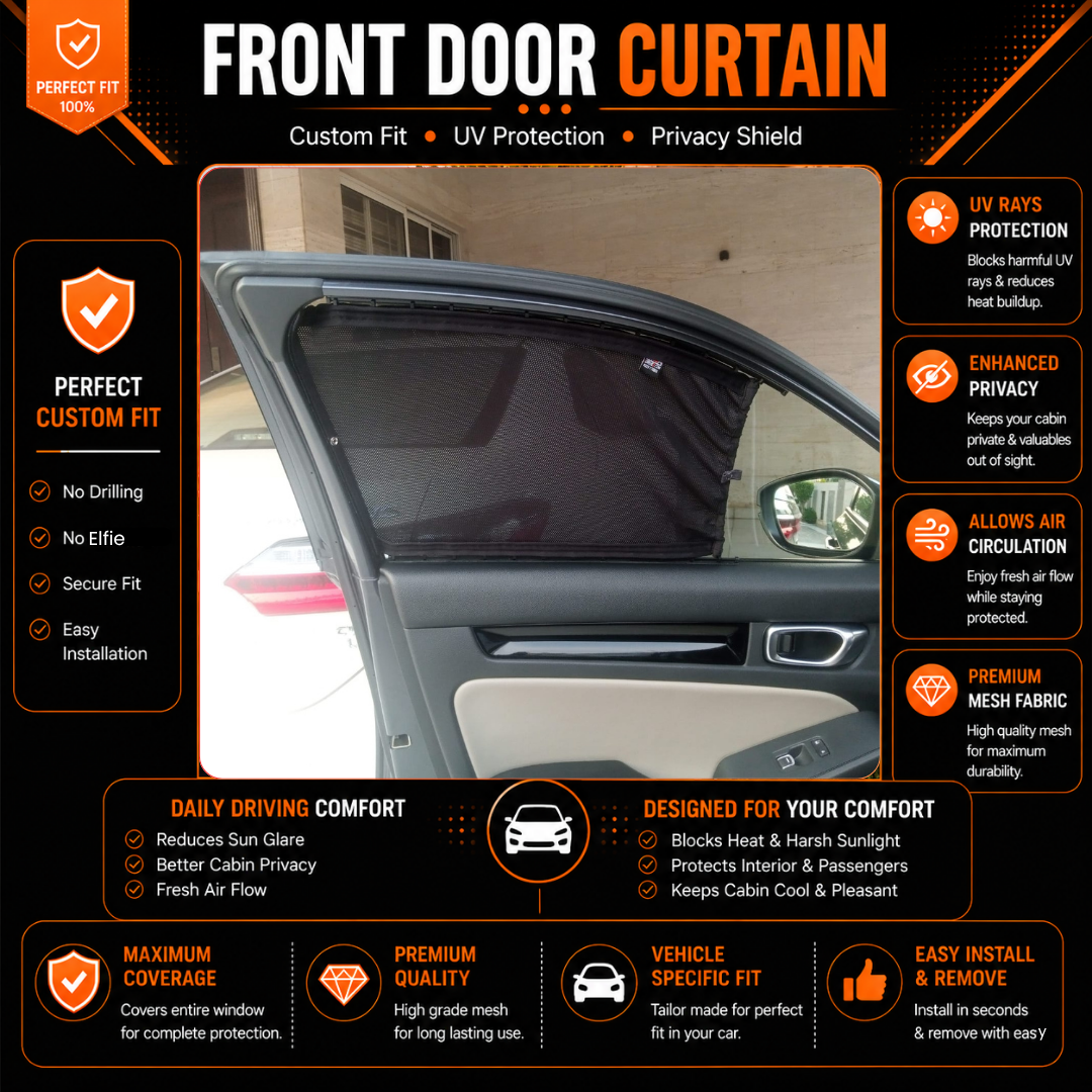 Honda Civic 11th Car Curtains (2022/2024)