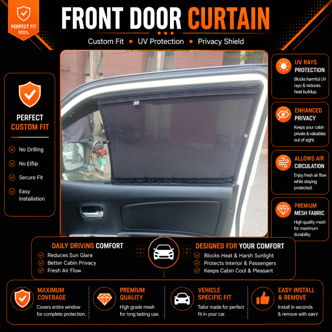 Suzuki WagonR 4th Car Curtains (2015/2023)
