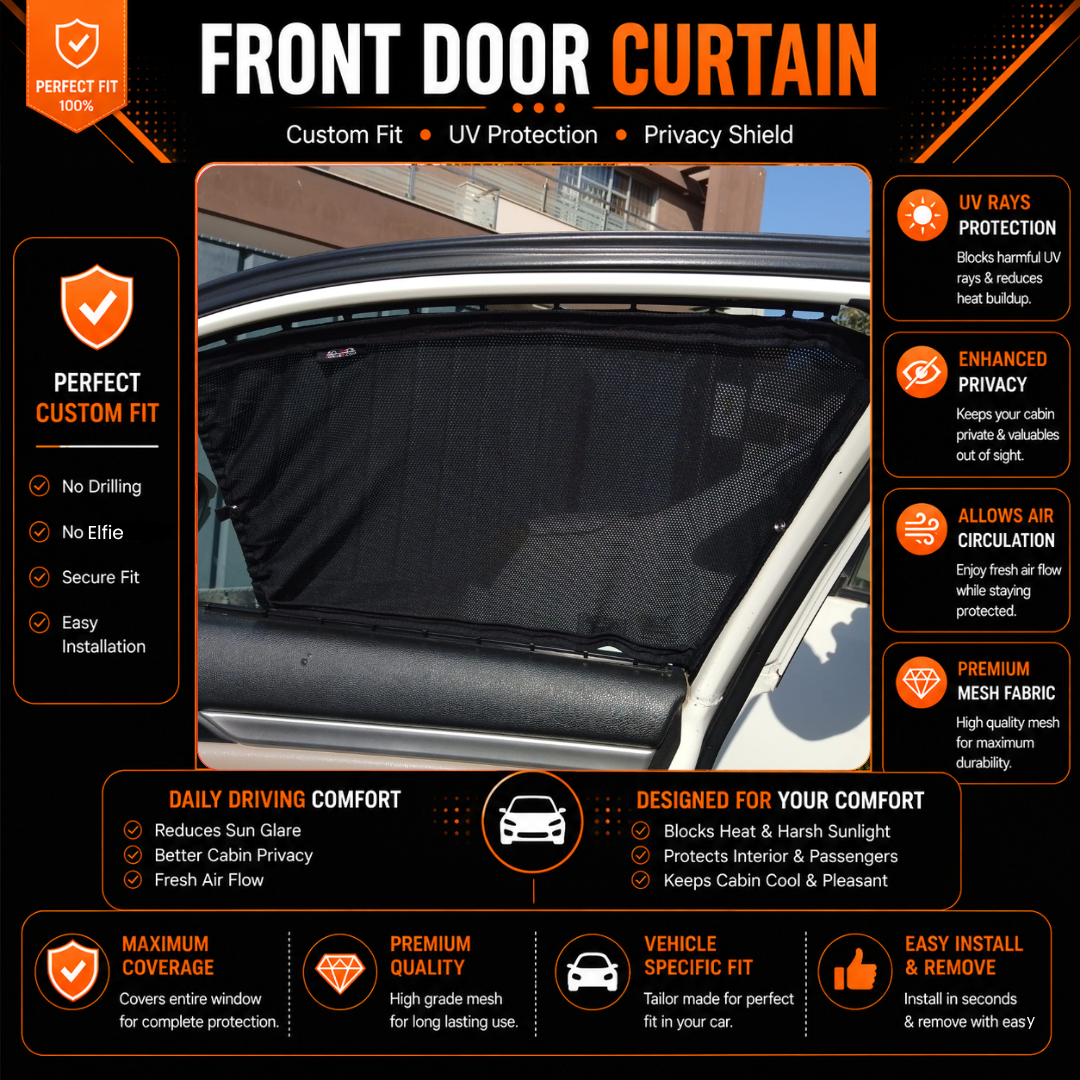 Honda Civic 10th Car Curtains (2016/2021)