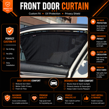 Honda Civic 10th Car Curtains (2016/2021)