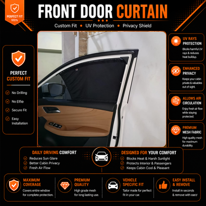 MG HS 1st Car Curtains (2020/2023)