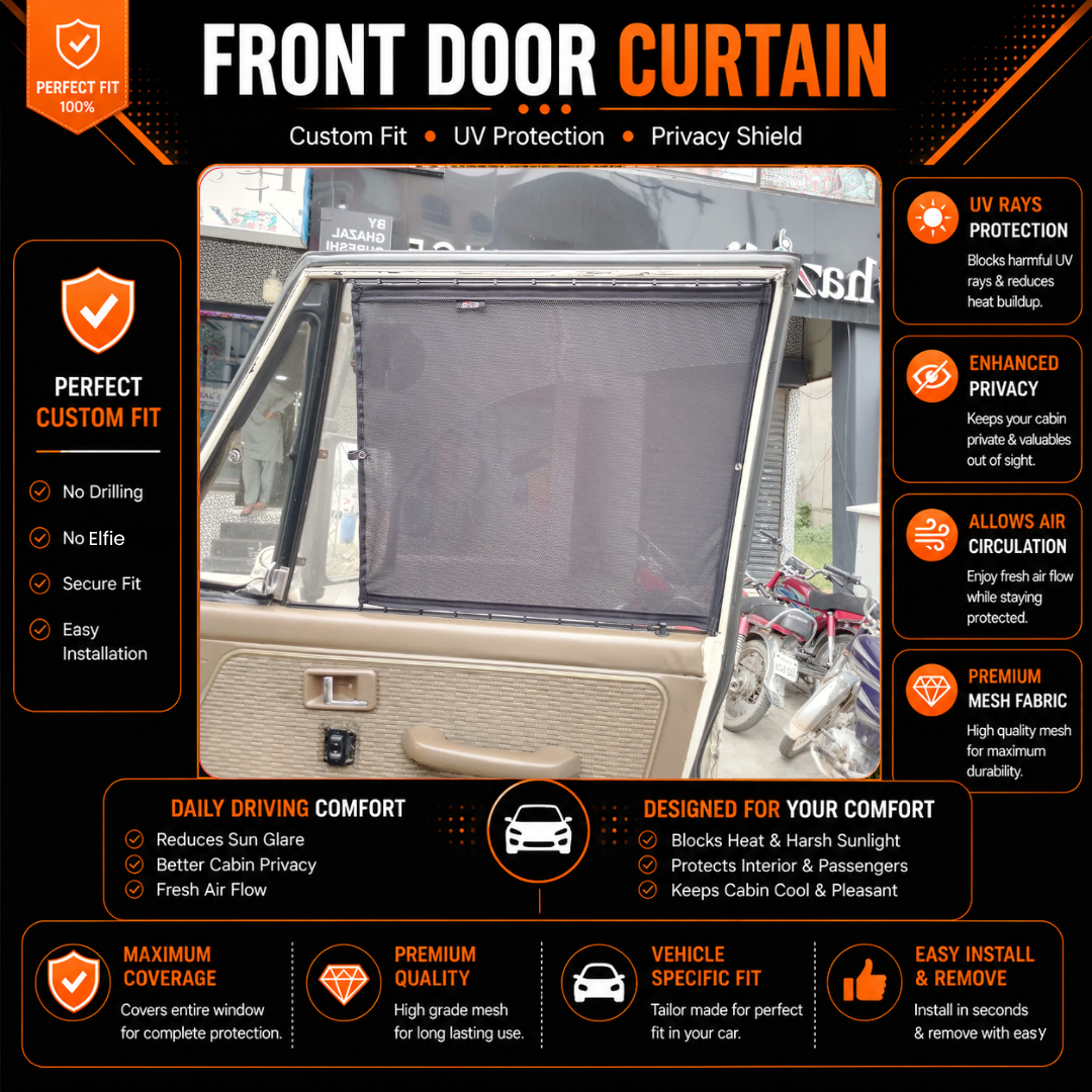 Mitsubishi Pajero Gen2 (1992 - 1998) Car Curtains