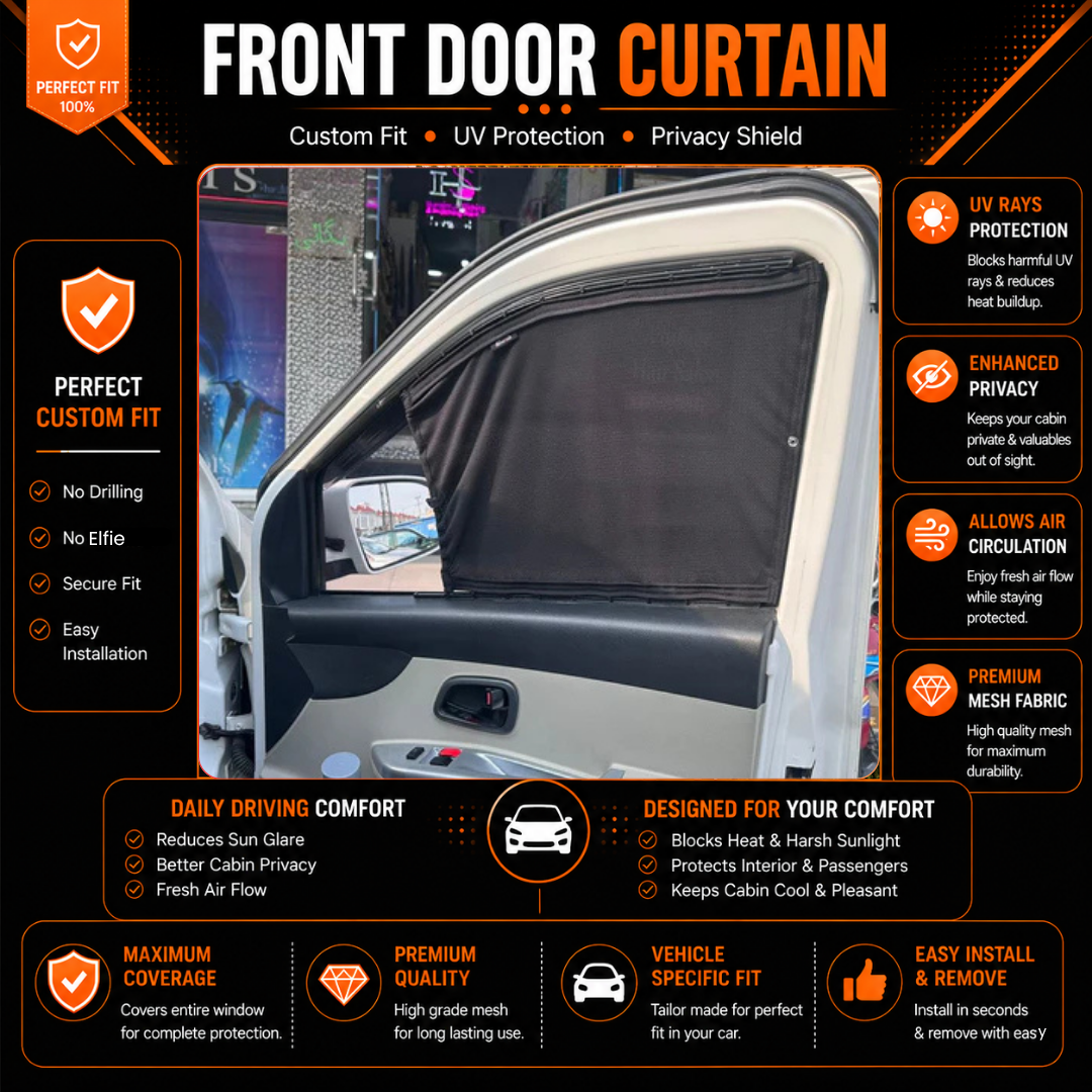Changan Karwan 1st (2020- 2024) Car Curtains 6 Windows
