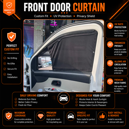 Changan Karwan 1st (2020- 2024) Car Curtains 6 Windows