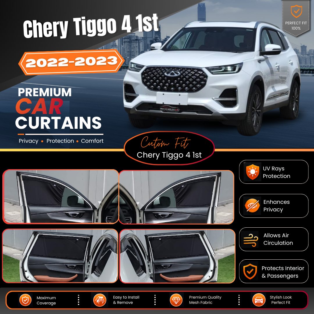 Chery Tiggo 4 1st Car Curtains (2022-2023)