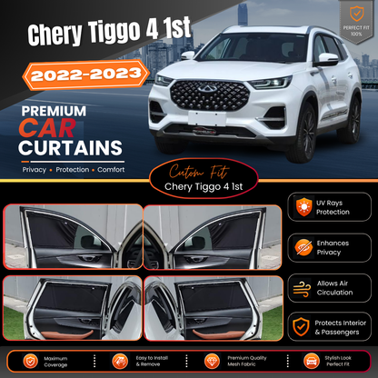 Chery Tiggo 4 1st Car Curtains (2022-2023)