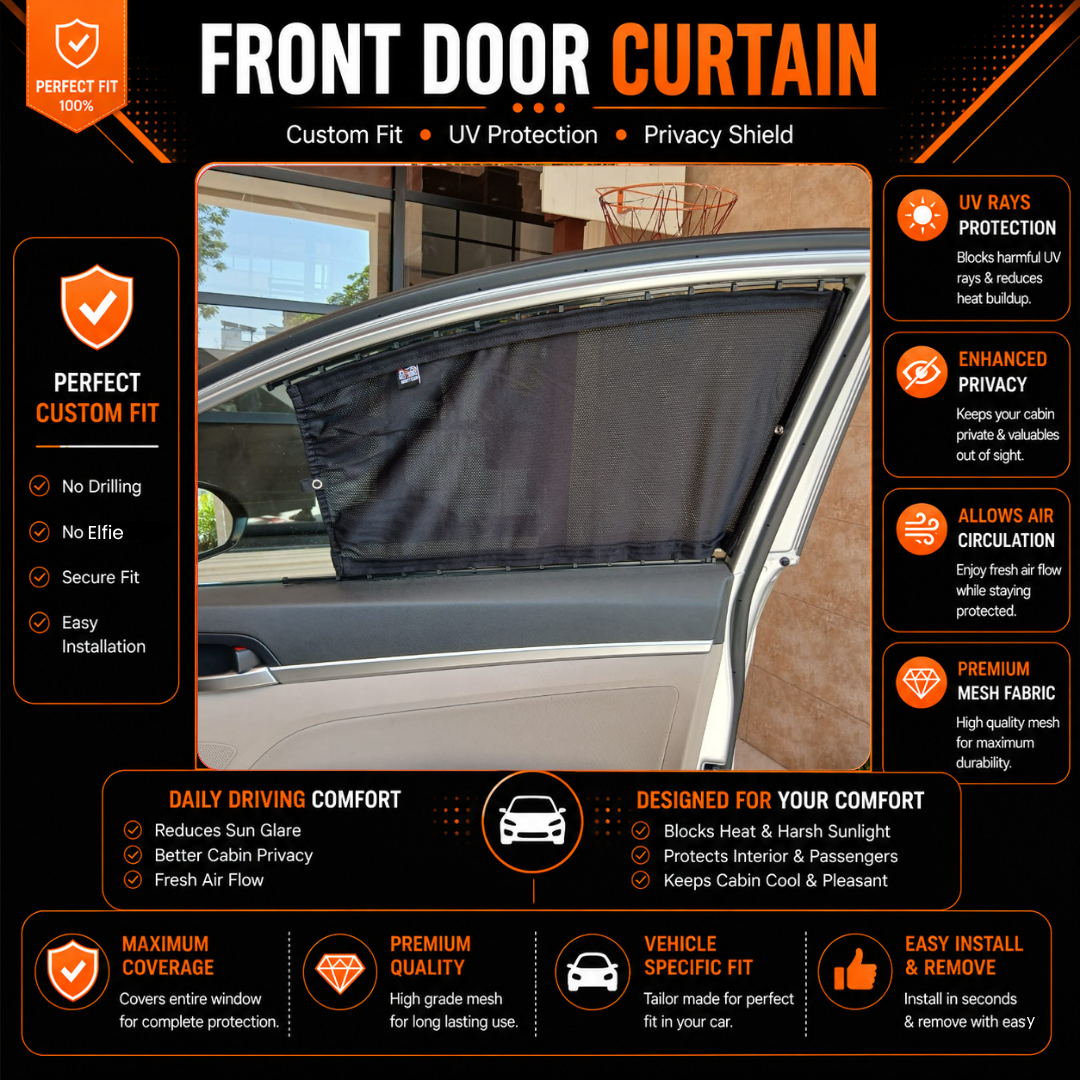 Hyundai Elantra 6th Car Curtains (2021/2023)