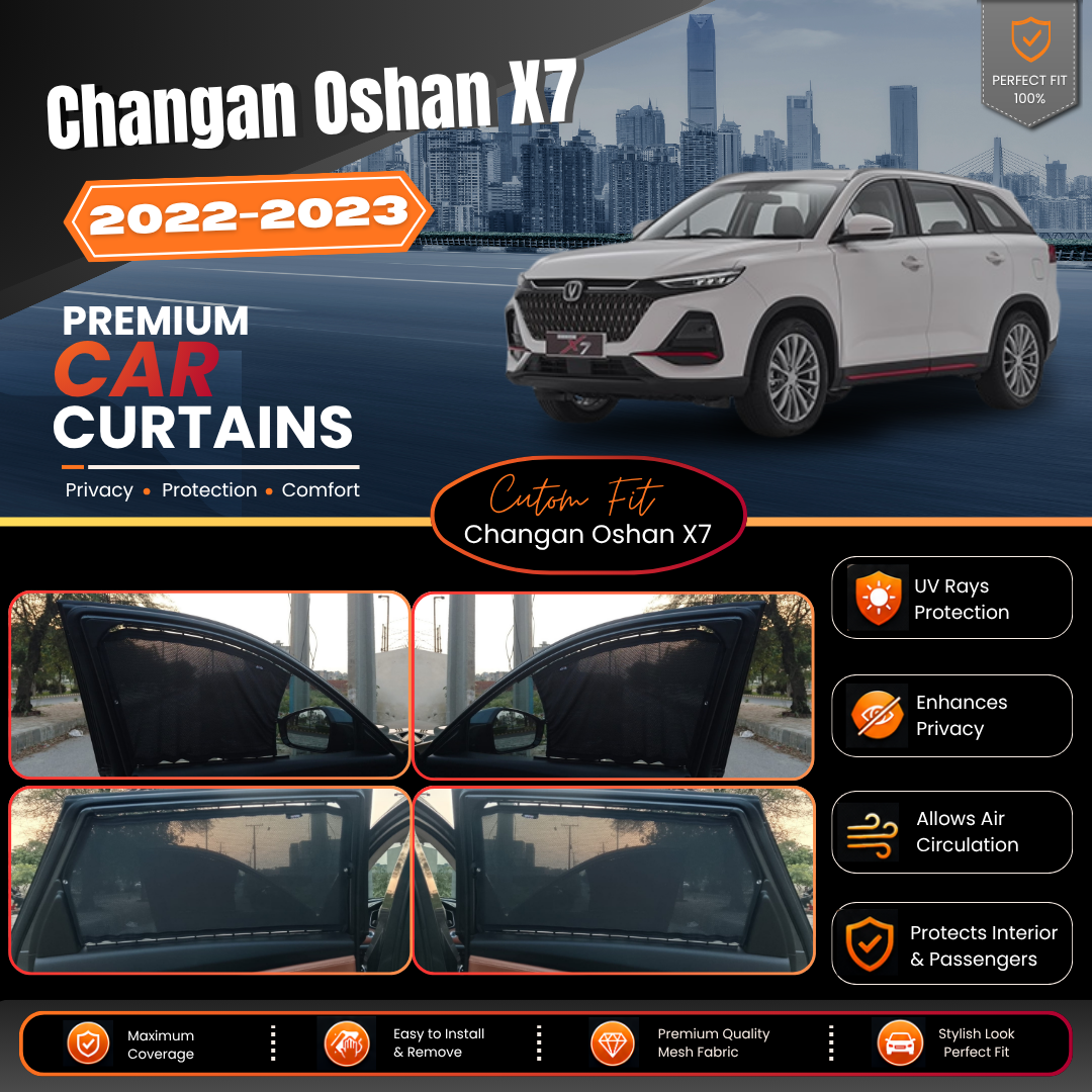 Changan Oshan X7 1st Car Curtains (2022/2023)
