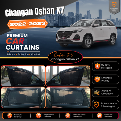 Changan Oshan X7 1st Car Curtains (2022/2023)
