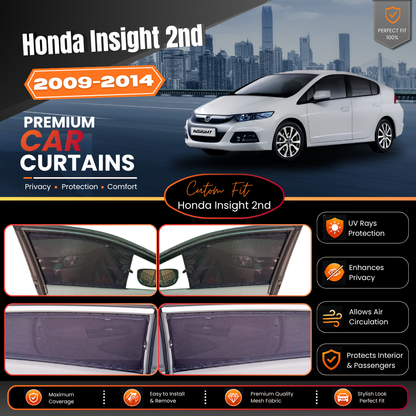 Honda Insight Gen2 (2009 – 2014) car curtains