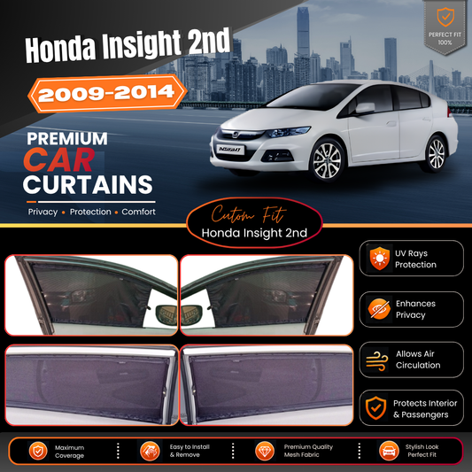 Honda Insight Gen2 (2009 – 2014) car curtains