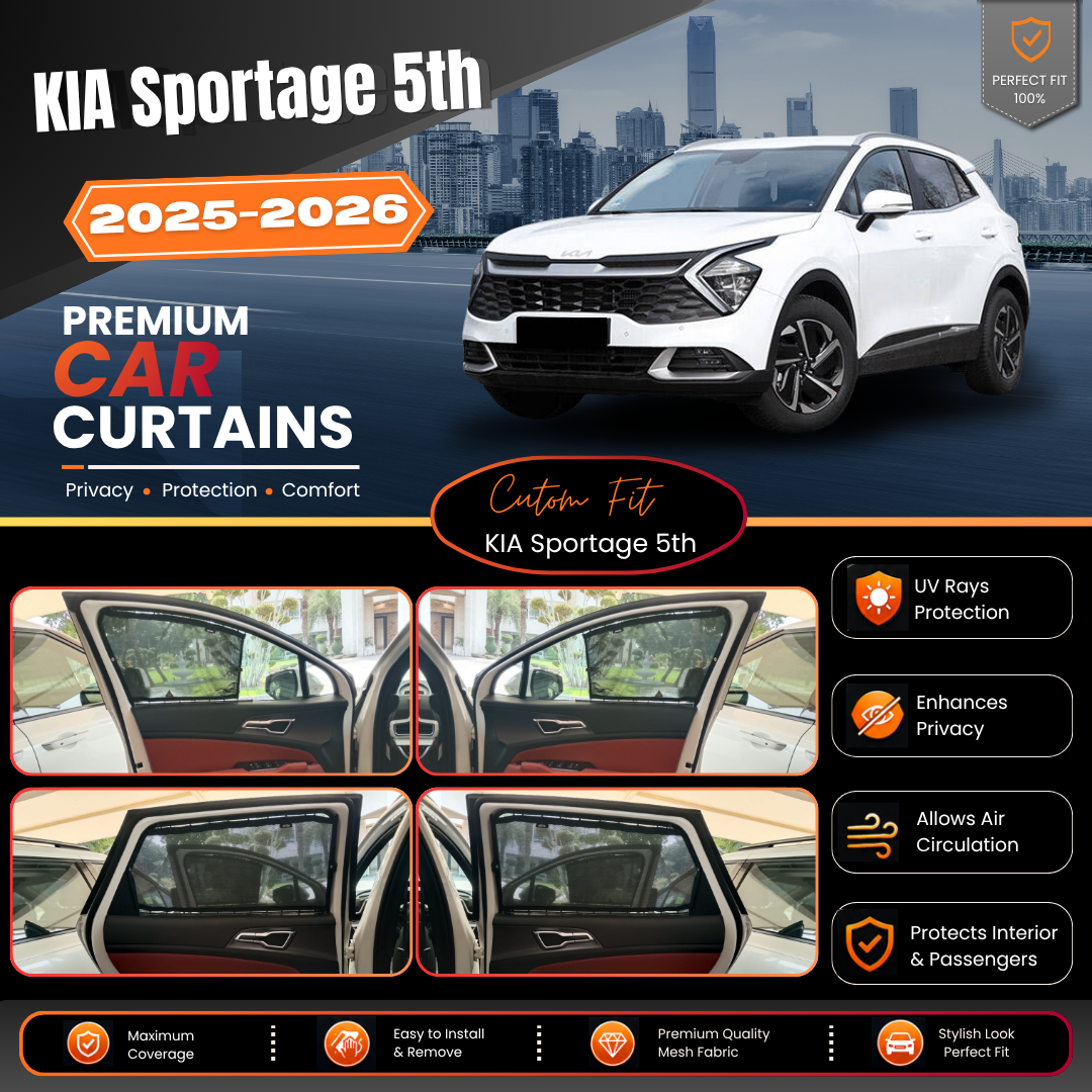 KIA Sportage 5th 2025-2026 Car Curtains