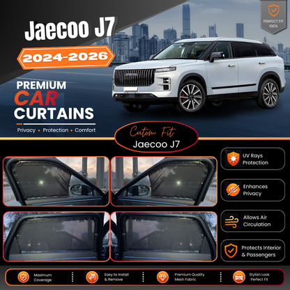 Jaecoo j7 1st Curtains 2024/2026