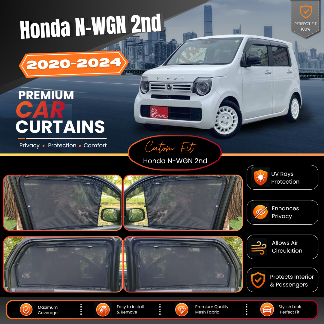 HONDA N-WGN 2nd 2020/2024 car curtains