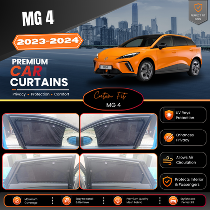 MG Mega 4 Car Curtains