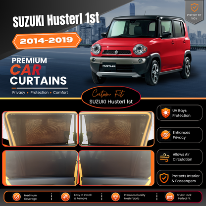 SUZUKI Husterl 1st (2014/2019) Car Curtains