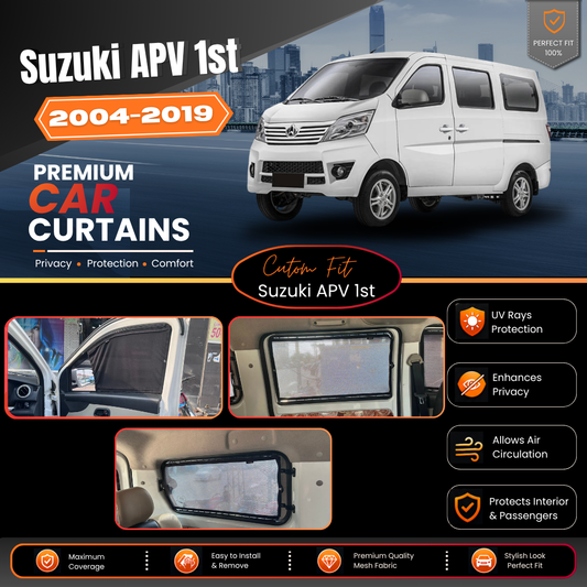 Suzuki Apv 1st Car Curtains (2004-2019)